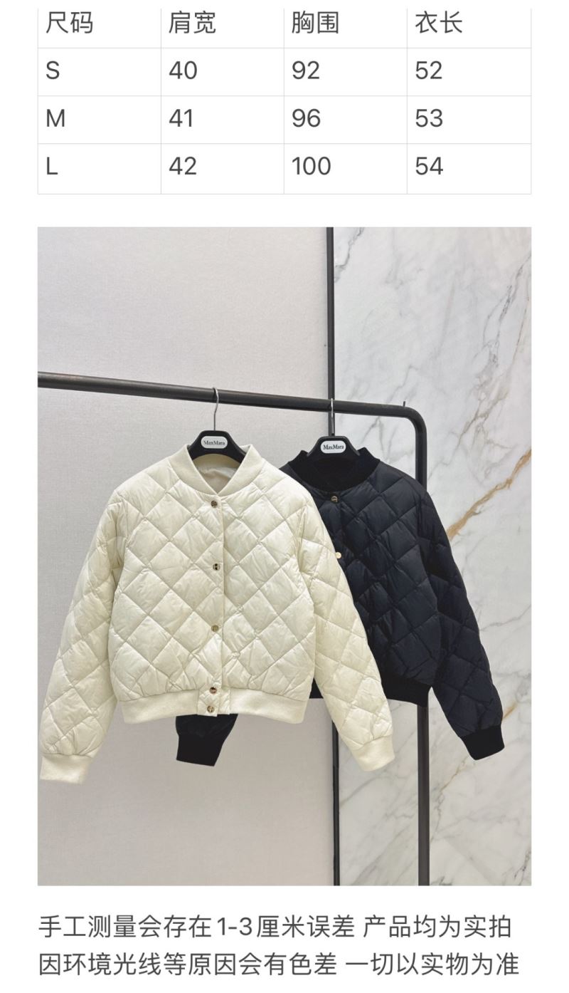 Max Mara Down Jackets